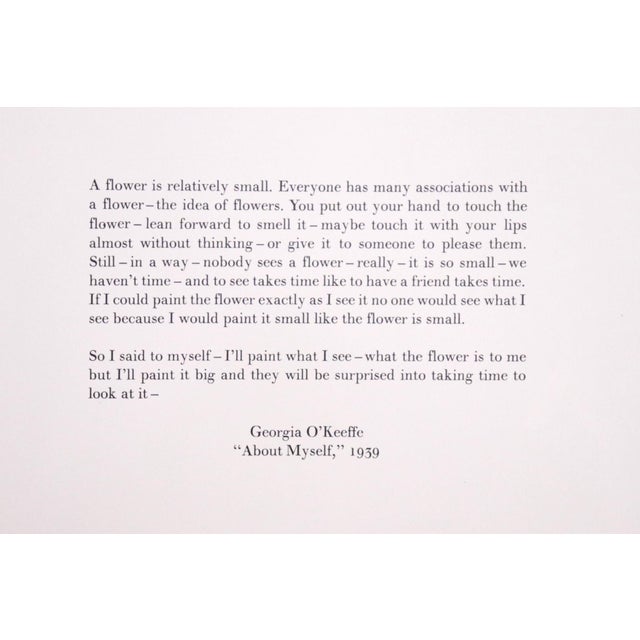 A set of three softcover books on artist Georgia O'Keeffe. Set includes; Georgia O'Keeffe, One Hundred Flowers, published...