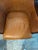 1970's Sculptural Mid-Century Modern Bentwood Lounge Chair With Cane Panels and Leather Seat For Sale In Tampa - Image 6 of 13