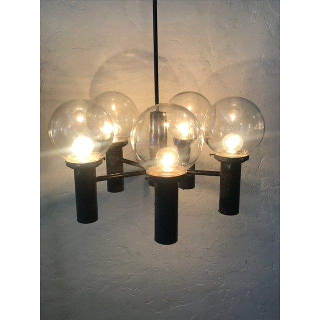 Robert Long 1970s Gibson Chandelier by Robert Long For Sale - Image 4 of 11