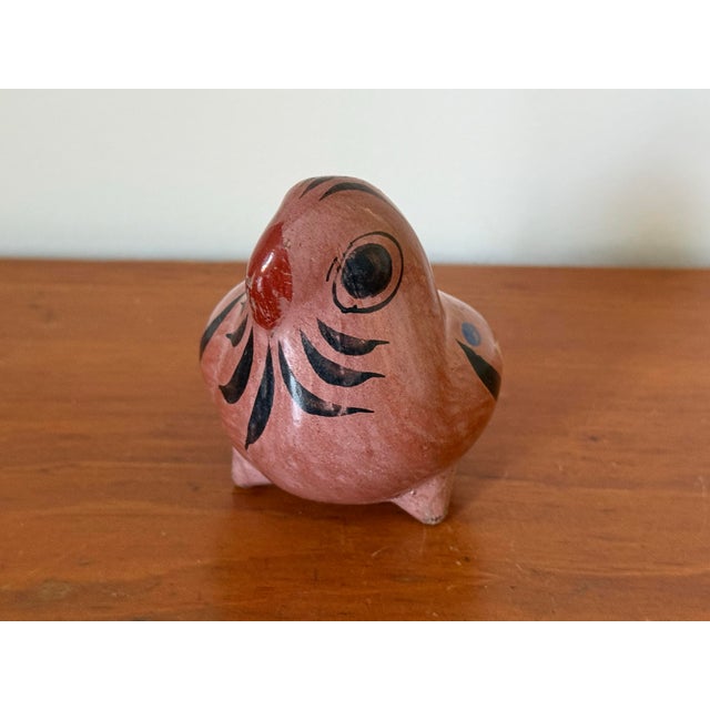 Mexican Mexican Folk Art Tonala Bird For Sale - Image 3 of 12