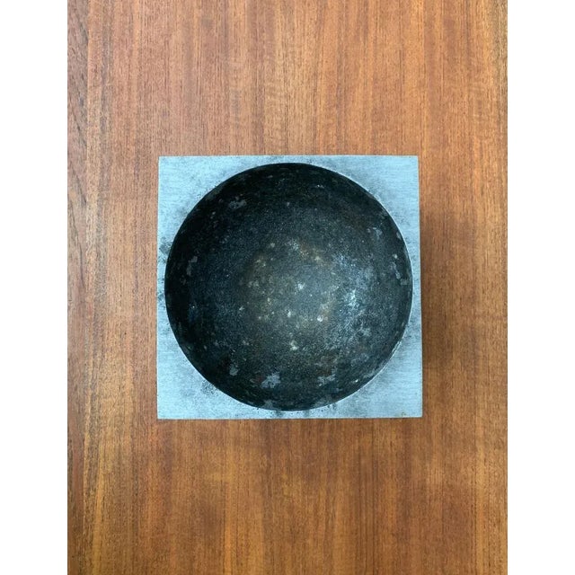 Lorenzo Burchiellaro, Mid-Century Italian Modernist Cube Sculpture For Sale - Image 9 of 18