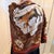 Chestnut Late 20th Century Hermes Cheval Turc Silk/Cashmere Scarf For Sale - Image 8 of 10