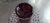 Mid 20th Century Vintage Mikasa Modern Heavy, Cranberry Colored Crystal Vase For Sale - Image 5 of 7