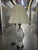Glass 1960s Waterford Style Cut Crystal Table Lamps With Shades, Chrome Bases, Ireland Attributed - a Pair For Sale - Image 7 of 13