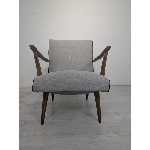 Mid-Century Modern Scandinavian Lounge Chair For Sale - Image 14 of 18