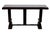 Wood Art Deco Console with Black Elements and High-Gloss Lacquered, 1930s For Sale - Image 7 of 7
