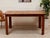 Oak Vintage Dining Table Without Leaf For Sale - Image 10 of 12