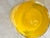 Glass Yellow Cased Glasses - Set of 4 For Sale - Image 7 of 8
