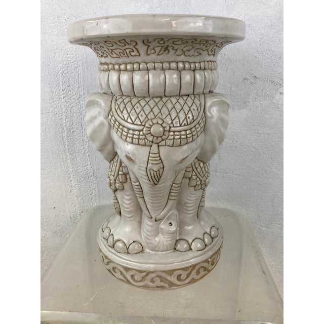 Vintage Elephant Garden Stool Chairish