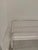 Plastic Lucite Console Table For Sale - Image 7 of 10