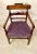 Wood Antique Regency Mahogany Desk Chair For Sale - Image 7 of 15