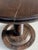 A striking and sculptural late 19th to early 20th-century French industrial side table, beautifully constructed around an...