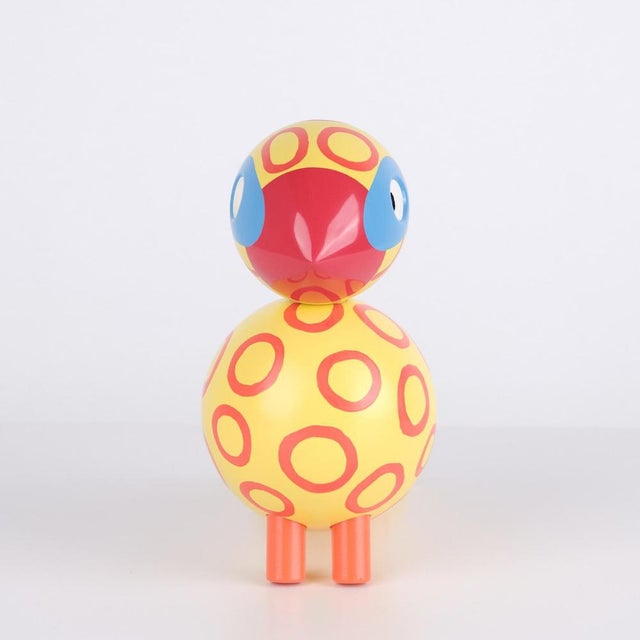 Songbird blue eyes created as a collaboration between kay bojesen and leif sylvester. The figure is made of painted wood...