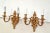 Pair of Second Empire Heavy 2 Light Bronze Sconces Wall Lights Late 19th Century For Sale - Image 11 of 13