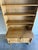 Brown Danish Oak Hutch Display Cabinet With Drop-Front Secretary Desk Mid-Century Modern 1970s For Sale - Image 8 of 12