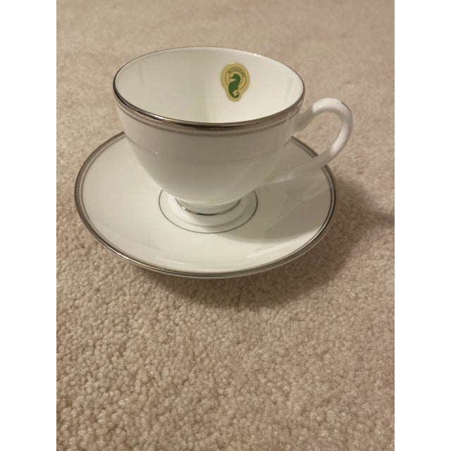 Late 20th Century Late 20th Century Waterford Vintage Kilbarry Platinum Fine China 5 Piece Place Settings 4 Sets- 20 Pieces New in Box For Sale - Image 5 of 11