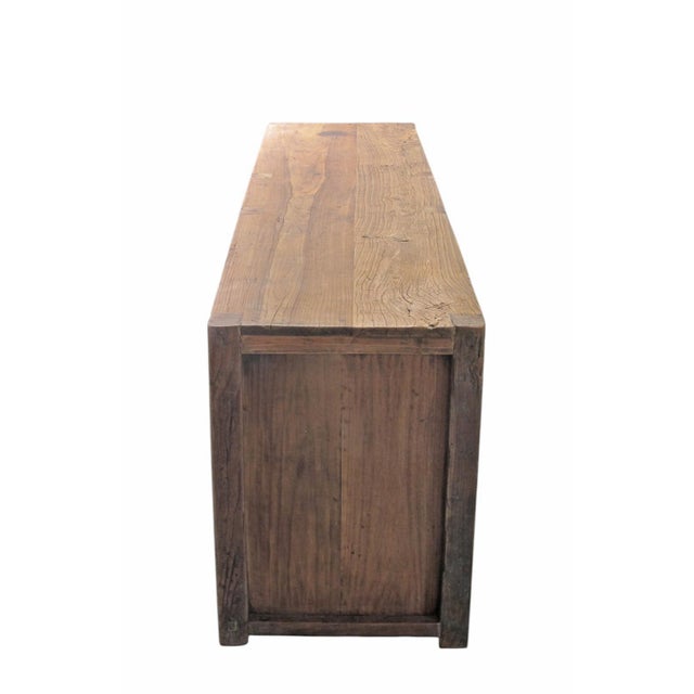 Rustic 17th Century Elm Sideboard For Sale - Image 4 of 11