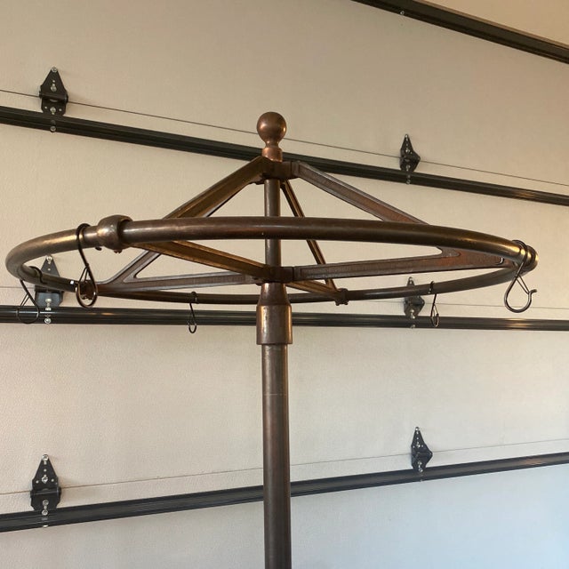 1920s Victorian Clothing Display Carousel Rack | Chairish