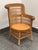 Woven Rattan Armchair, Vintage For Sale - Image 12 of 12