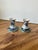 Ceramic 1970s Pair of Asian Style Ceramic Candlestick Holders For Sale - Image 7 of 8
