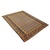 Early 20th Century Antique Persian Senneh Wool 4x6 Navy, Gold & Orange Handmade Area Rug #1143202 For Sale - Image 5 of 7