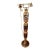1969 Model Magesty Brass Pedestal Telephone Hollywood Regency Style For Sale