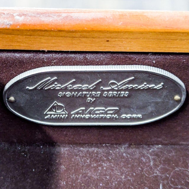 Michael Amini Three Drawer Nightstand For Sale - Image 13 of 13