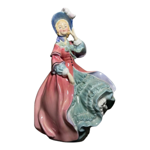 Vintage 1940-1973 English Royal Doulton Porcelain Spring Morning Figurine (Hn 1922) (Retired)