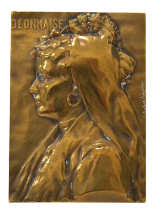 French Medallion - Traditional French Dress by Ernesta Robert-Merignac c.1910