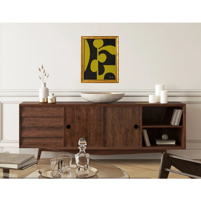 Modular Bloom Painting Framed— By Bryan Boomershine For Sale - Image 4 of 6
