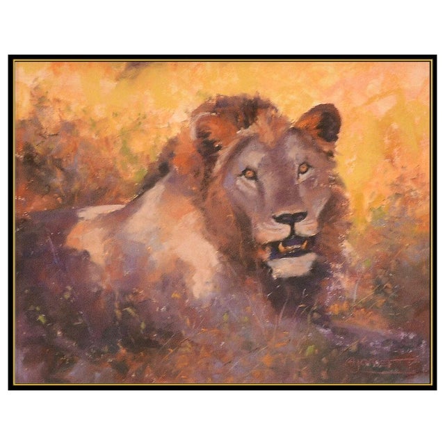 Message us to inquire about custom framing options! (Included for free with every purchase) The artwork here, "Regal...