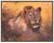 Message us to inquire about custom framing options! (Included for free with every purchase) The artwork here, "Regal...