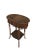 Victorian Victorian Tiger Bamboo and Wicker Hall Foyer Table For Sale - Image 3 of 12