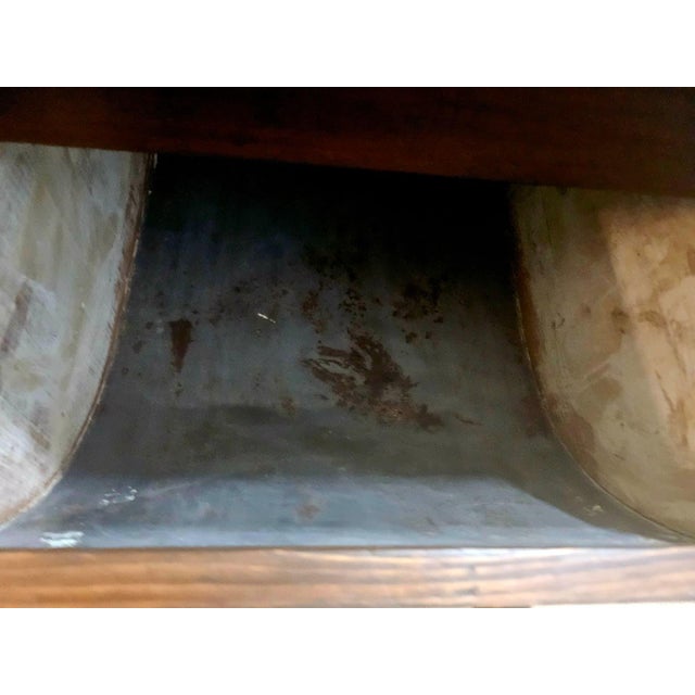 Antique Oak Baker's Table (C1890–1930) For Sale - Image 17 of 18