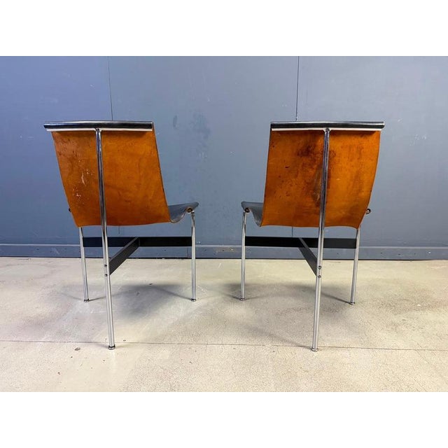 1960s T Side Chairs by Katavolos, Littell & Kelley for Laverne International, 1960, Set of 2 For Sale - Image 5 of 11