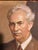 Beige Reusing Fritz, Portrait of a Gentleman with Cigarillo, 1940, Pastel For Sale - Image 8 of 13
