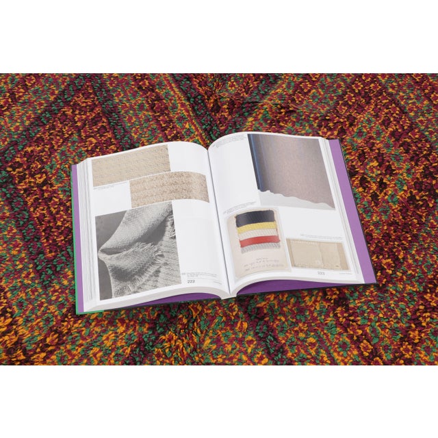 Auburn Vintage Moroccan Berber Wool Rug With Geometric Design by Rug & Kilim, 1950-1959 For Sale - Image 8 of 8