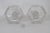 Fostoria Coin Glass Clear Liberty Bell Candle Stick Holders a Pair 5561b For Sale In Miami - Image 6 of 8