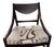 Mid 20th Century Set of Six Mid-Century Dark Wood Dining Chairs, Italy, 1960's. For Sale - Image 5 of 10