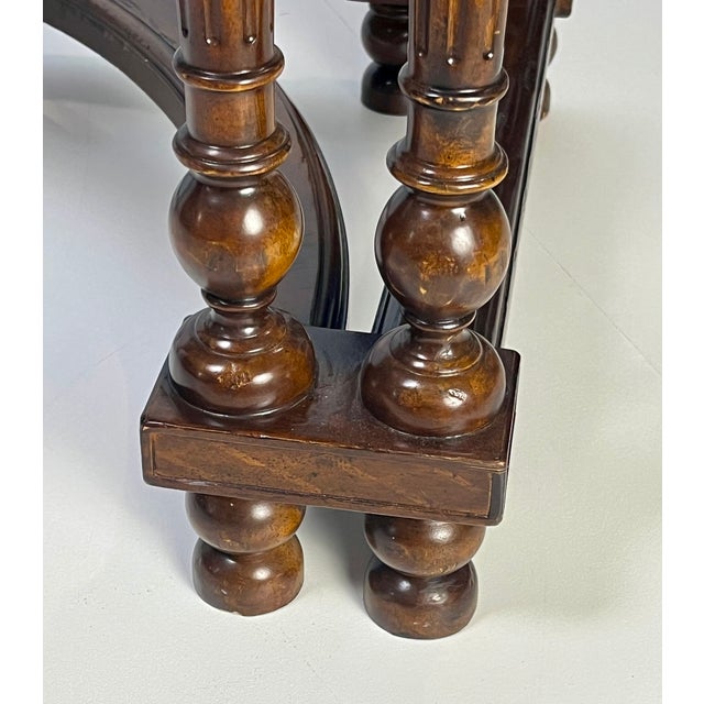 Late 20th Century Late 20th Century John-Richard "European Crossroads" Inlay Console Table For Sale - Image 5 of 18