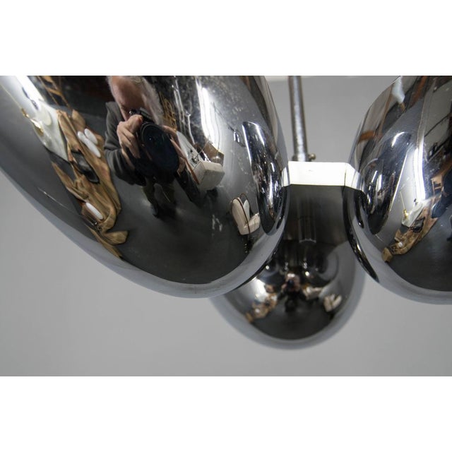 Vintage Bauhaus Hanging Light from Zukov, 1940s For Sale - Image 10 of 14