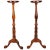 Wood Dark Mahogany Wood Plant Stand / Fern - a Pair For Sale - Image 7 of 7