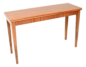 Vintage Swedish Walnut Metamorphic Console Table from Nordiska Kompaniet, 1950s