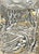 Winter Figurative Sculpture in Sterling Silver and Gold Leaf by Euroesse For Sale - Image 4 of 5