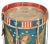 Blue American Federal Style Military Drum For Sale - Image 8 of 9