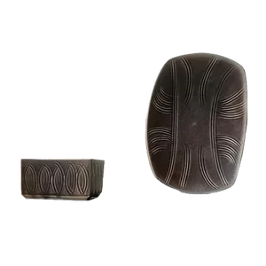 Danish Glazed Studio Dishes from Lehmann Keramik, 1970s, Set of 2
