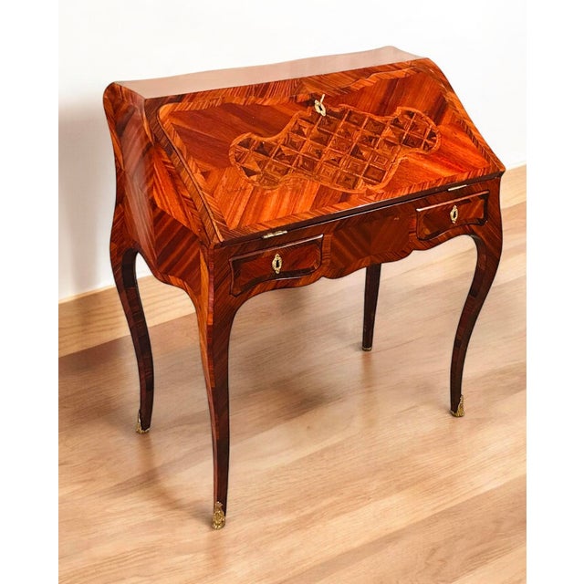 18th Century Louis XV Secretary Desk, France 18th Century For Sale - Image 5 of 7