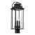 Sean Lavin by Visual Comfort Studio Wellsworth 3-Light Outdoor Post Lantern in Textured Black For Sale