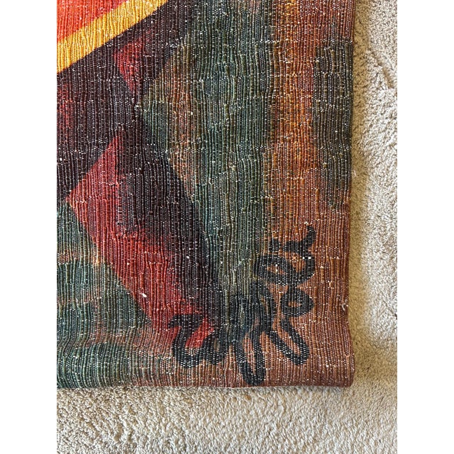 Aubusson Tapestry by L. Toffoli, 1980s, in Good conditions. Designed 1980 to 1989 This piece has an attribution mark, I am...