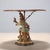 Coffee Table with Painted Metal Moretto For Sale - Image 9 of 10